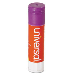 Universal Glue Stick Value Pack, 0.28 oz, Applies Purple, Dries Clear, 30/Pack