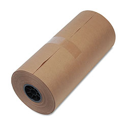 Universal High-Volume Mediumweight Wrapping Paper Roll, 40 lb Wrapping Weight Stock, 18 in x 900 ft, Brown