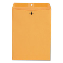 Universal Kraft Clasp Envelope, #90, Square Flap, Clasp/Gummed Closure, 9 x 12, Brown Kraft, 100/Box (UNV35264)