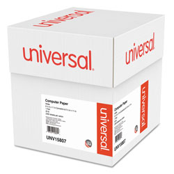Universal Printout Paper, 1-Part, 20 lb Bond Weight, 9.5 x 11, White, 2,300/Carton (UNV15807)