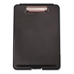 Universal Storage Clipboard, 0.5 in Clip Capacity, Holds 8.5 x 11 Sheets, Black