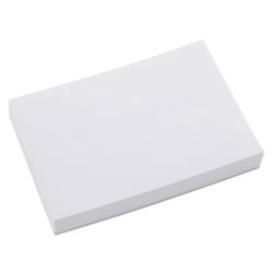 Universal Unruled Index Cards, 4 x 6, White, 100/Pack (UNV47220)