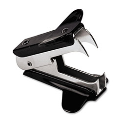 Universal Jaw Style Staple Remover, Black, 3/Pack