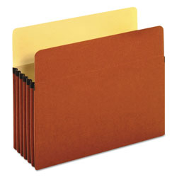 Universal Redrope Expanding File Pockets, 5.25 in Expansion, Letter Size, Redrope, 10/Box