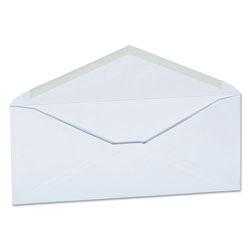 Universal Business Envelope, #10, Monarch Flap, Gummed Closure, 4.13 x 9.5, White, 250/Carton