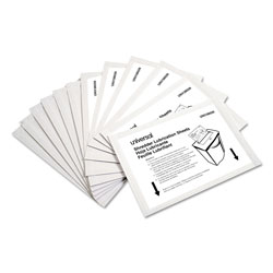 Universal Shredder Lubricant Sheets, 5.5 in x 2.8 in, 24/Pack