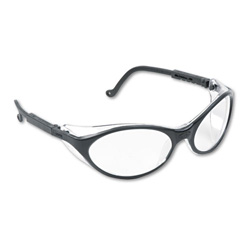 Uvex Safety Safety Glasses Black Frames/Amber Lens