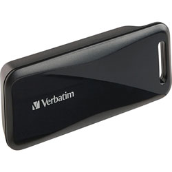 Verbatim Card Reader, Pocket for USB-C equipped computers/laptops, Black