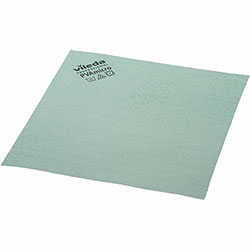 Vileda PVAmicro Cleaning Cloths, Cloth, 14 in Width x 15 in Length, 20/Pack, Green