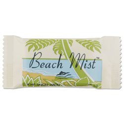 VVF AMENITIES Face and Body Soap, Beach Mist Fragrance, # 1/2 Bar, 1000/Carton (BCHNO12)
