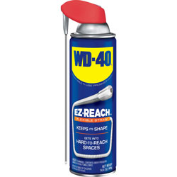 WD-40 Lubricant Spray, 14.4 oz Aerosol Can w/EZ Reach Straw