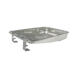 Weiler Paint Tray and Liner, 2 qt, Galvanized Steel Paint Tray, Used with 9 in Rollers and 96702 Paint Liner