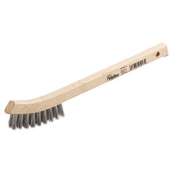 Weiler SA-29-SS Small Hand Wire Scratch Brush, .006