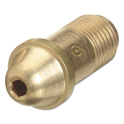 Western Enterprises Cylinder Adapter Nipples, 500 psig, Brass, 7/16 in - 20
