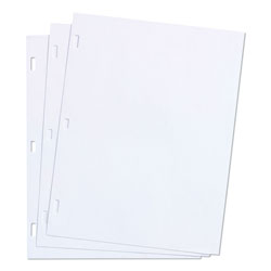 Wilson Jones Ledger Sheets for Corporation and Minute Book, White, 11 x 8-1/2, 100 Sheets