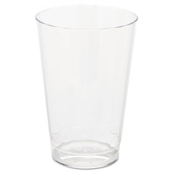 WNA Comet Classic Crystal Plastic Tumblers, 12 oz, Clear, Fluted, Tall