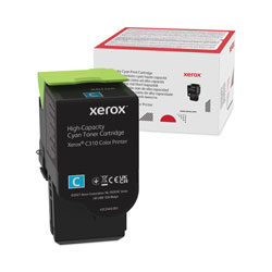 Xerox 006R04365 High-Yield Toner, 5,500 Page-Yield, Cyan