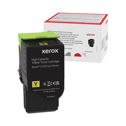 Xerox 006R04367 High-Yield Toner, 5,500 Page-Yield, Yellow