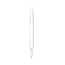 Zebra Pen bLen Gel Pen, Retractable, Fine 0.7 mm, Black Ink, White Barrel, Dozen