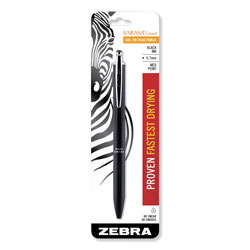 Zebra Pen Sarasa Grand Retractable Gel Pen, Medium 0.7 mm, Black Ink/Barrel