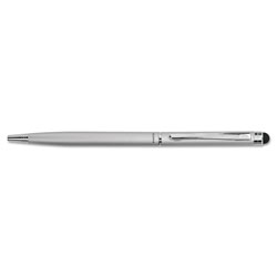 Zebra Pen StylusPen Twist Ballpoint Pen/Stylus, Silver