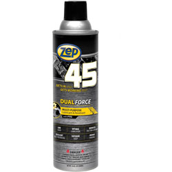Zep Commercial® 45 Dual Force Lubricant & Penetrant, 14 fl oz, Corrosion Resistant