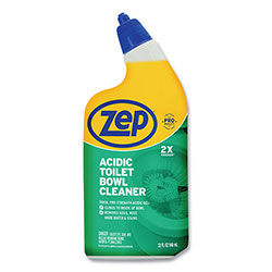 Zep Commercial® Acidic Toilet Bowl Cleaner, Mint, 32 oz Bottle, 12/Carton