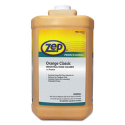 Zep Commercial® Industrial Hand Cleaner, Orange, 1 gal Bottle, 4/Carton