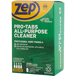 Zep Commercial® Pro-Tabs All-Purpose Cleaner Tablets, 4 / Box, Green