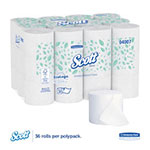 Scott® Essential Coreless SRB Bathroom Tissue, Septic Safe, 2-Ply, White, 1000 Sheets/Roll, 36 Rolls/Carton view 4