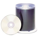 Maxell 100 x CD-R - 700 MB (80min) 48X - White - Printable Surface - Spindle - Storage Media view 1
