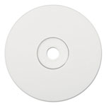 Verbatim 100 x CD-R - 700 MB (80min) 52X - White - Ink Jet Printable Surface, Printable Inner Hub - Spindle - Storage Media view 1