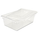 Rubbermaid Food/Tote Boxes, 12 1/2gal, 26w x 18d x 9h, Clear view 1