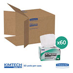 Kimtech™ Kimwipes, Delicate Task Wipers, 1-Ply, 4 2/5 x 8 2/5, 280/Box,16800/Ct view 4