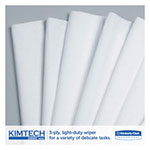 Kimtech™ Kimwipes Delicate Task Wipers, 3-Ply, 11 4/5 x 11 4/5, 119/Box, 15 Boxes/Carton view 2