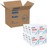 WypAll® X60 Cloths, 1/4 Fold, 12 1/2 x 13, White, 76/Box, 12 Boxes/Carton view 3