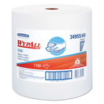 WypAll® X60 Cloths, Jumbo Roll, White, 12 1/2 x 13 2/5, 1100 Towels/Roll orginal image