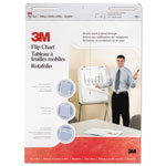 3M Professional Flip Chart, Unruled, 40 White 25 x 30 Sheets, 2/Carton orginal image