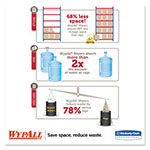WypAll® X80 Cloths, HYDROKNIT, 1/4 Fold, 12 1/2 x 12, White, 50/Box, 4 Boxes/Carton view 1