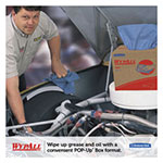 WypAll® X80 Cloths, BRAG Box, HYDROKNIT, Blue, 12 1/2 x 16 4/5, 160 Wipers/Carton view 4