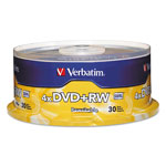 Verbatim 30 x DVD+RW - 4.7 GB 4X - Spindle - Storage Media orginal image
