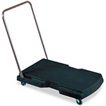 Rubbermaid Utility-Duty Home/Office Cart, 250 lb Capacity, 20.5 x 32.5, Platform, Black view 1