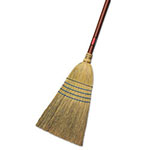 Rubbermaid Warehouse Corn-Fill Broom, 38-in Handle, Blue view 1