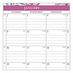 At-A-Glance Badge Floral Wall Calendar, Floral Artwork, 15 x 12, White/Multicolor Sheets, 12-Month (Jan to Dec): 2024 view 2