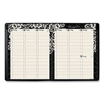At-A-Glance Lacey Weekly Block Format Professional Appointment Book, Lacey Artwork, 11 x 8.5, Black/White, 13-Month (Jan-Jan): 2024-2025 view 2