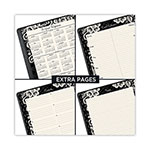 At-A-Glance Lacey Weekly Block Format Professional Appointment Book, Lacey Artwork, 11 x 8.5, Black/White, 13-Month (Jan-Jan): 2024-2025 view 4