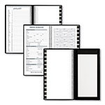 At-A-Glance Compact Weekly Appointment Book, 6.25 x 3.25, Black Cover, 12-Month (Jan to Dec): 2024 view 1