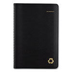 At-A-Glance Recycled Weekly Block Format Appointment Book, 8.5 x 5.5, Black Cover, 12-Month (Jan to Dec): 2024 view 1