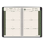 At-A-Glance Recycled Weekly Block Format Appointment Book, 8.5 x 5.5, Black Cover, 12-Month (Jan to Dec): 2024 view 3