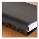At-A-Glance Daily Appointment Book with 30-Minute Appointments, 8 x 5, Black Cover, 12-Month (Jan to Dec): 2024 view 1